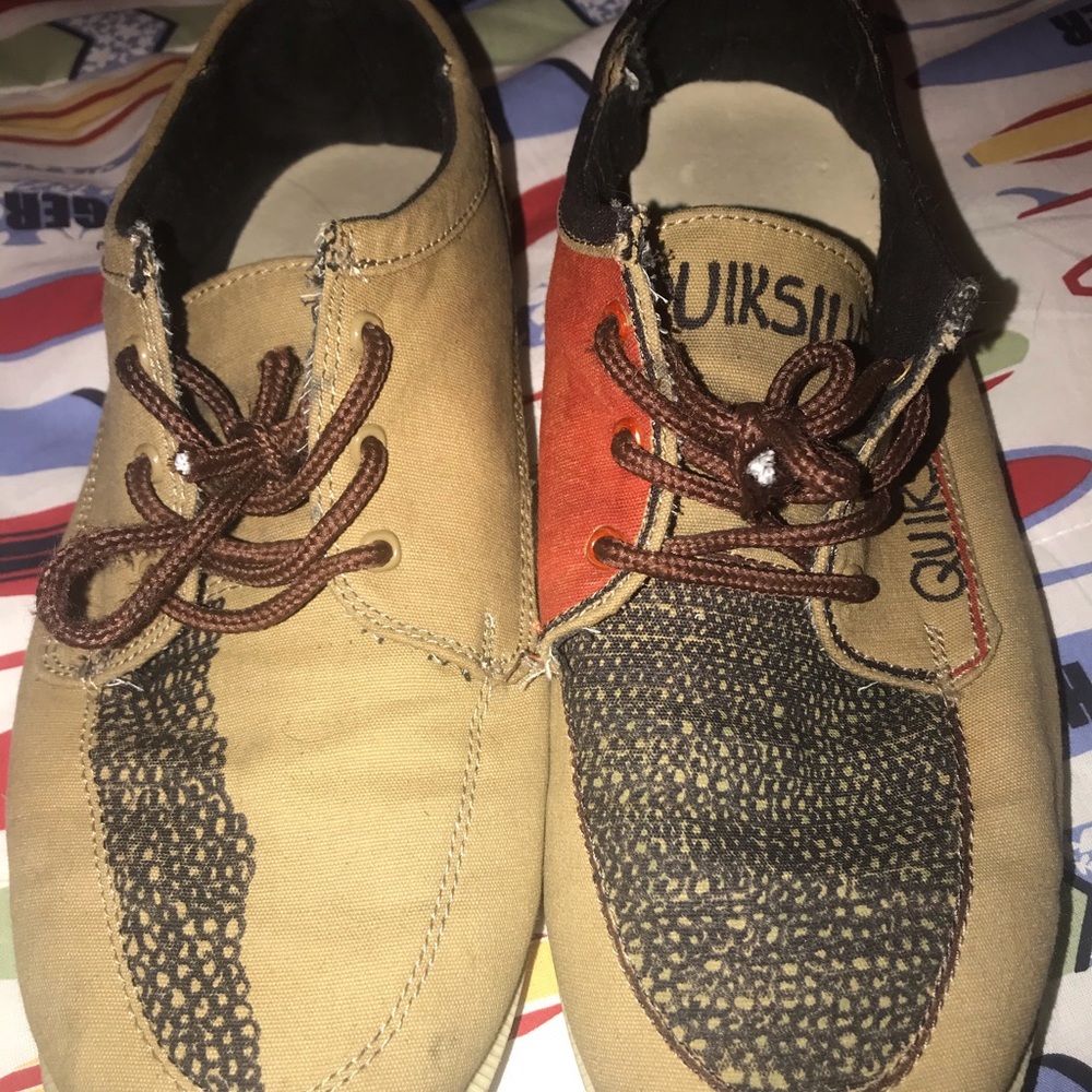 Rugged Quicksilver Boat Shoes - Custom Sz 11